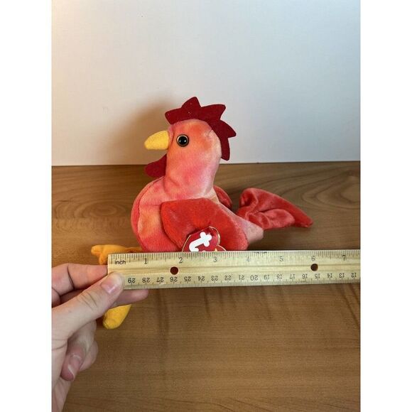 TY 1996 Beanie Baby - STRUT the Rooster, Vintage - Picture 11 of 11